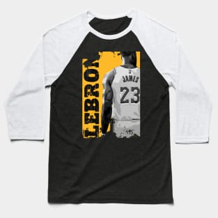 Lebron James Basketball 4 Baseball T-Shirt